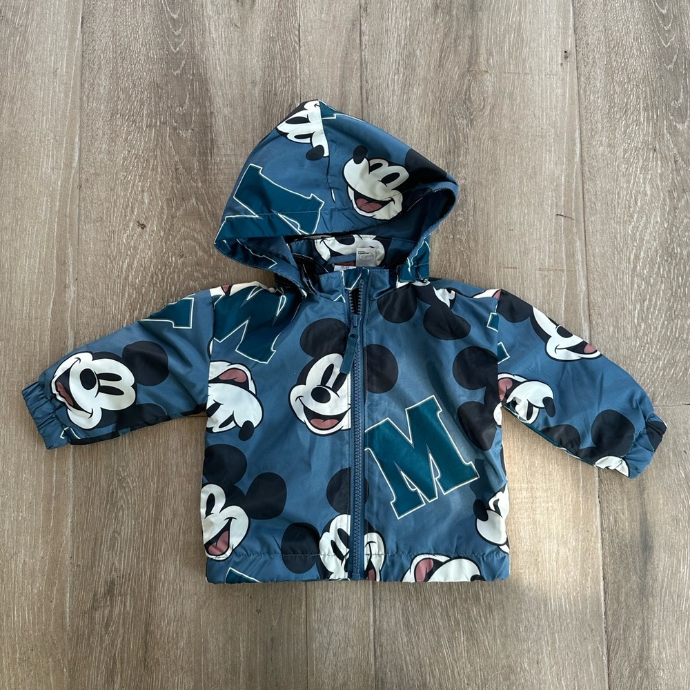 Mickey Mouse baby boy Hooded Windbreaker